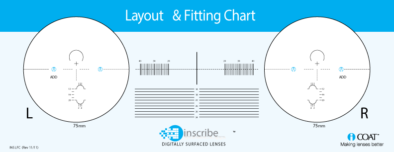 Lens Blank Size Chart